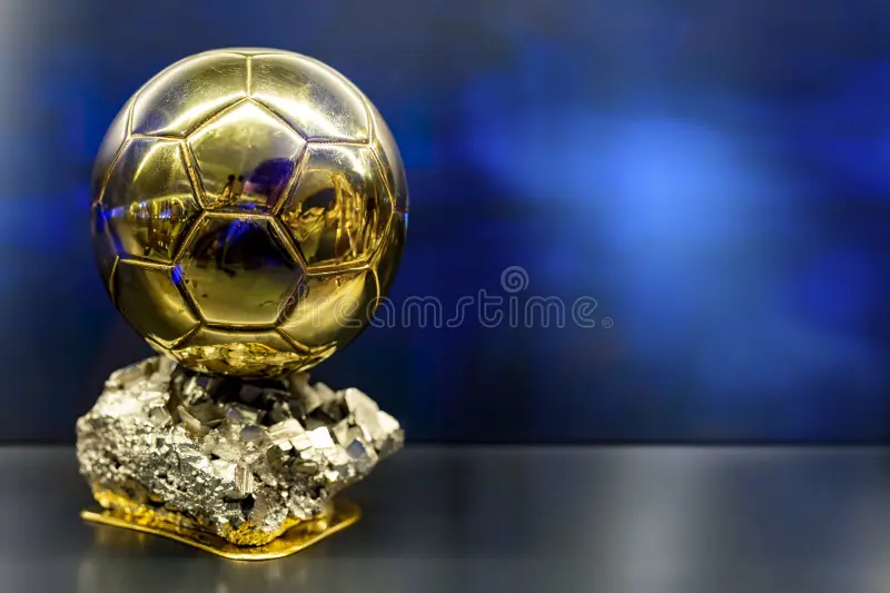 The prestigious Ballon D’or award is given annually to the best soccer player of the year. 