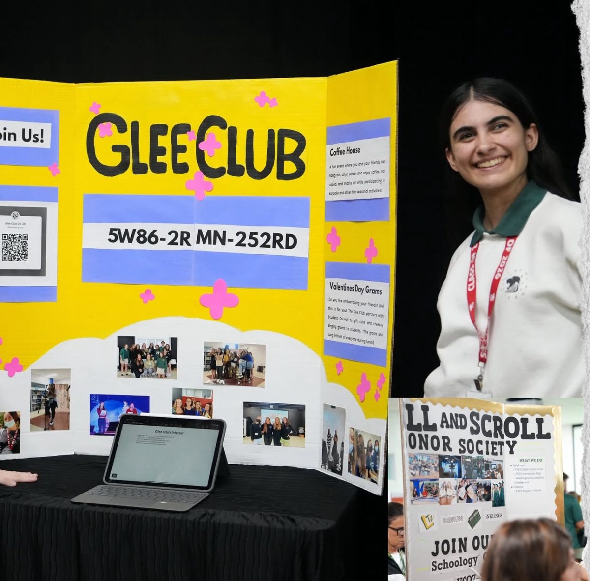 Like to sing? If so, check out the Glee Club.