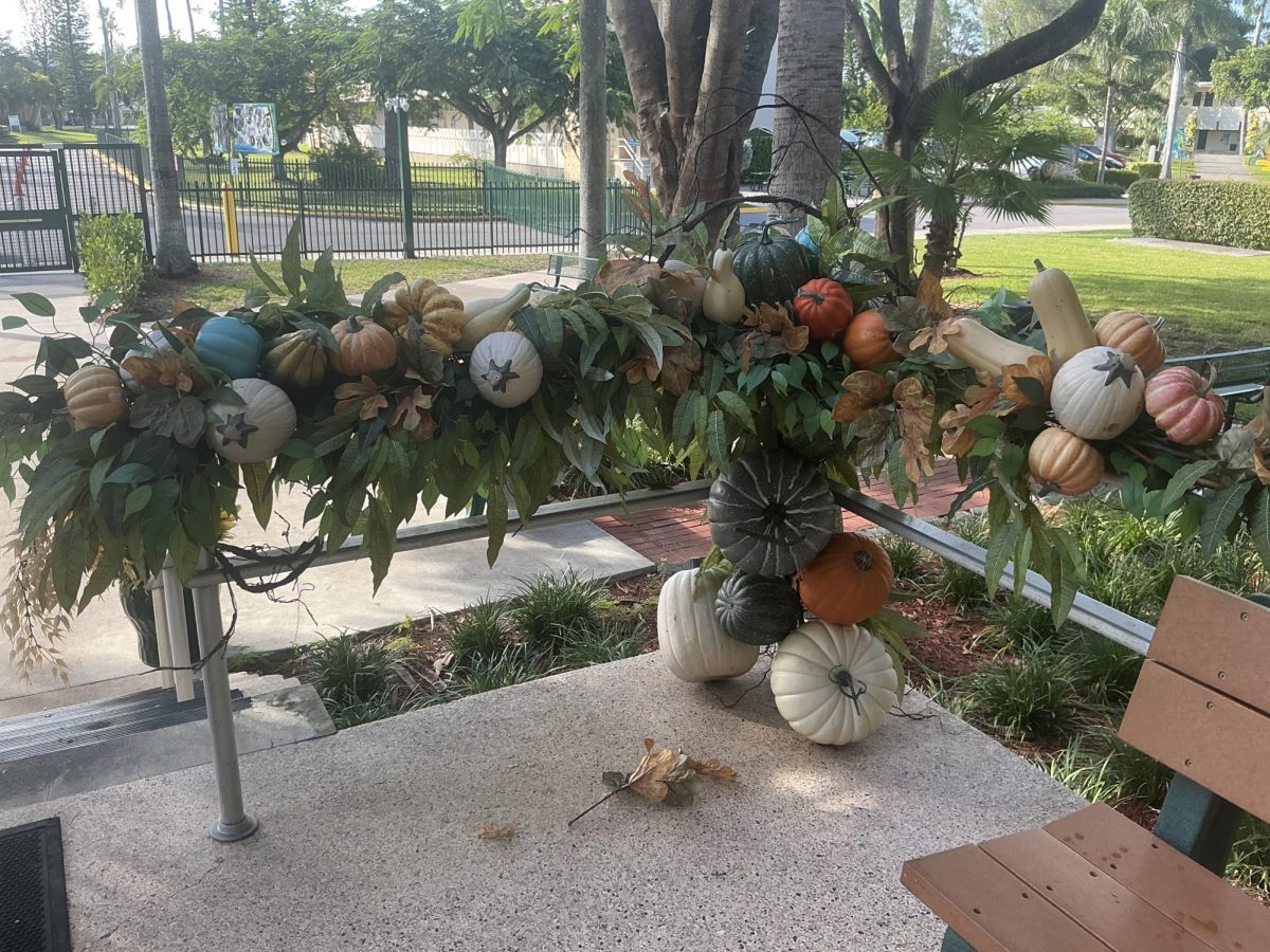 ILS prepares for Halloween this year with traditional pumpkins as decorations. 