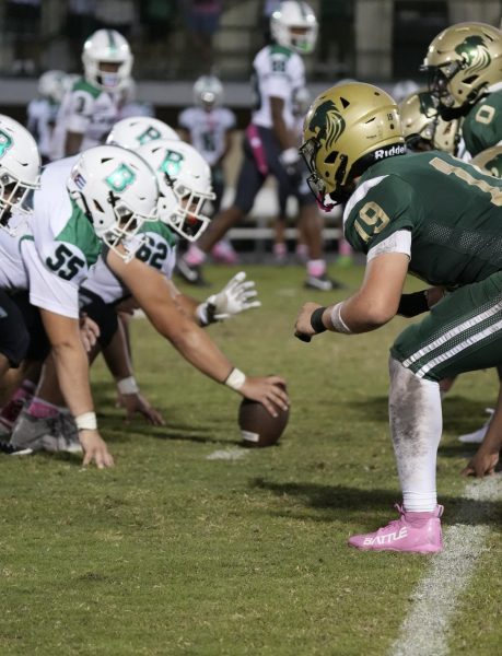 The Royal Lions Varsity Football team go head-to-head against St.Brendan.