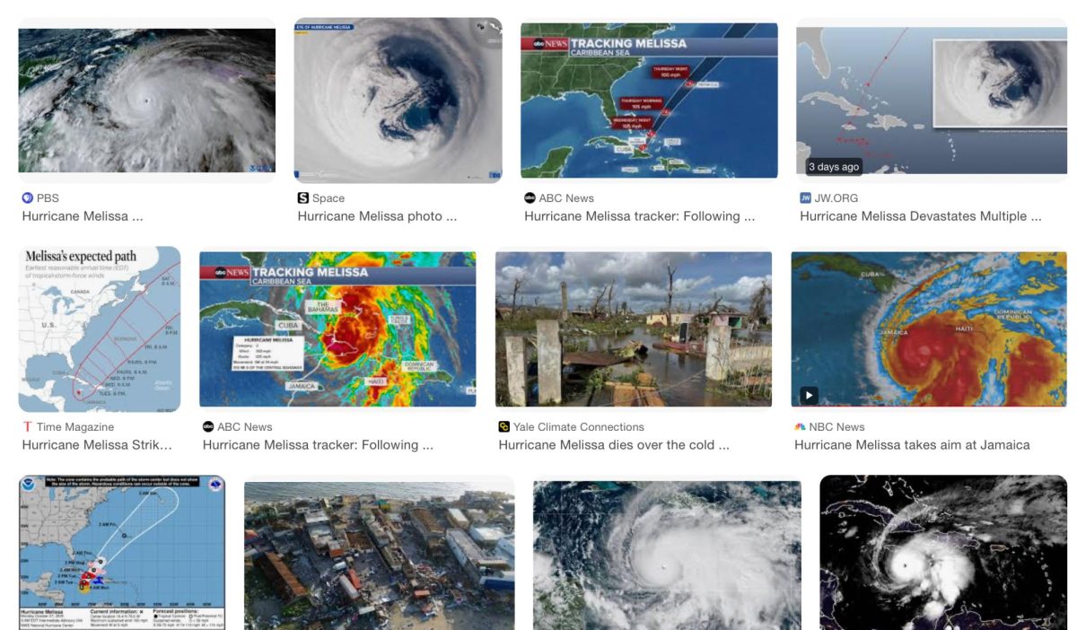 Satellite and ground images show Hurricane Melissa’s path and destruction.