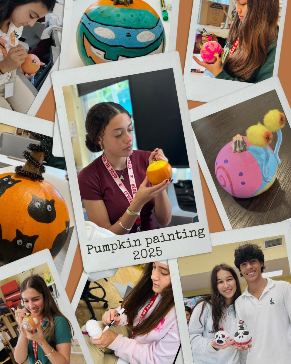 National Art Society members showed their creativity during the 2025 Pumpkin Painting event, making unique and detailed designs to celebrate fall.
