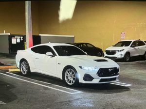 You might see junior Enrique Diaz tooling around in his new sports car.