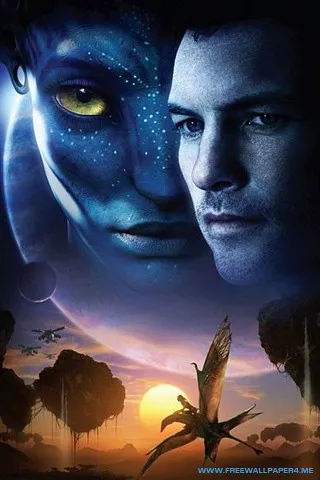 This "Avatar-inspired iPhone wallpaper" by xploitme is licensed under CC BY-SA 2.0, demonstrating the many iterations and influences the franchise has had on popular culture.