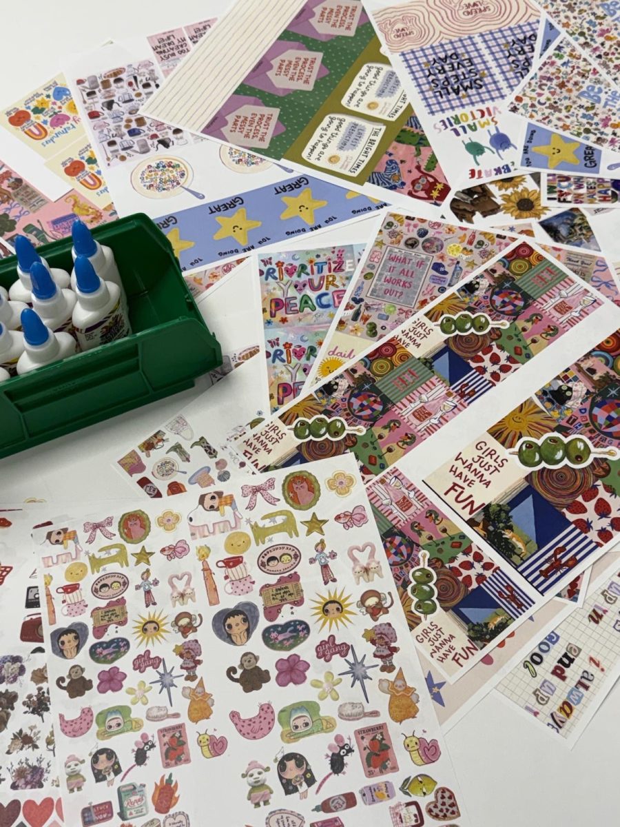 These prints were used to create vision boards prior to beginning the Girl Up event.