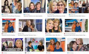 News anchor Savannah Guthrie’s mom went missing February 1 in what members of law enforcement have categorized as an abduction.