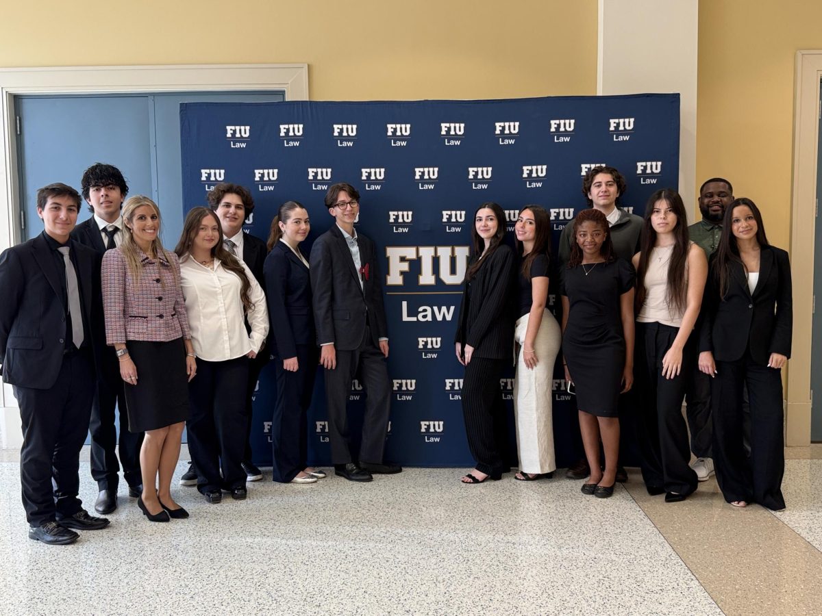The Mock Trial teams visited FIU School of Law over two days for a competition.