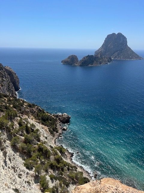 View from Ibiza, an island off the Spanish coast. While nature lovers can easily appreciate the stunning seaside views, what many do not realize is that with climate change, among other factors, including sea level rise.