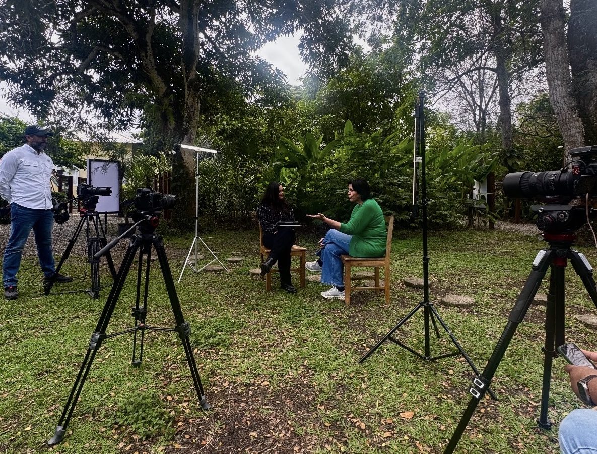 Allegra Morales works with Minou Tavárez Mirabal in Teen Talk Podcast: Episode 4 which is entitled Women Who Changed the World.