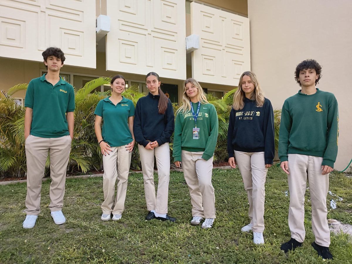 Meet the members who will serve as part of the Royal Courier's Editorial Board for 2026-2027. They are Matteo Cupello, Mystra Tofalo-Akil, Violeta Fausciana, Jala Tabraue, Maggie Balzarina,and Vittorio Buttice. Jala and Maggie, who will be entering their third year, will serve as primary leaders with Jala as Editor in Chief and Maggie continuing her role as Features Editor.