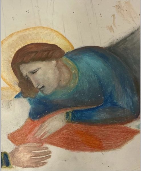 This work of art has been created for the art class at ILS.
