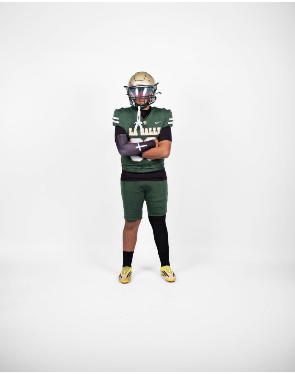 Sophomore Tomas Quiros, who transferred from Christopher Columbus High School, is new to the ILS Royals Varsity Football Team.