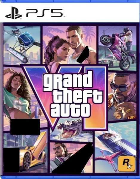 This image features the elements Rockstar is using to promote its newest version of GTA.