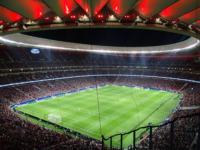 The Estadio Metropolitano, home to La Liga’s Atletico Madrid which will be hosting the UEFA Champions League Final on June 5, 2027.