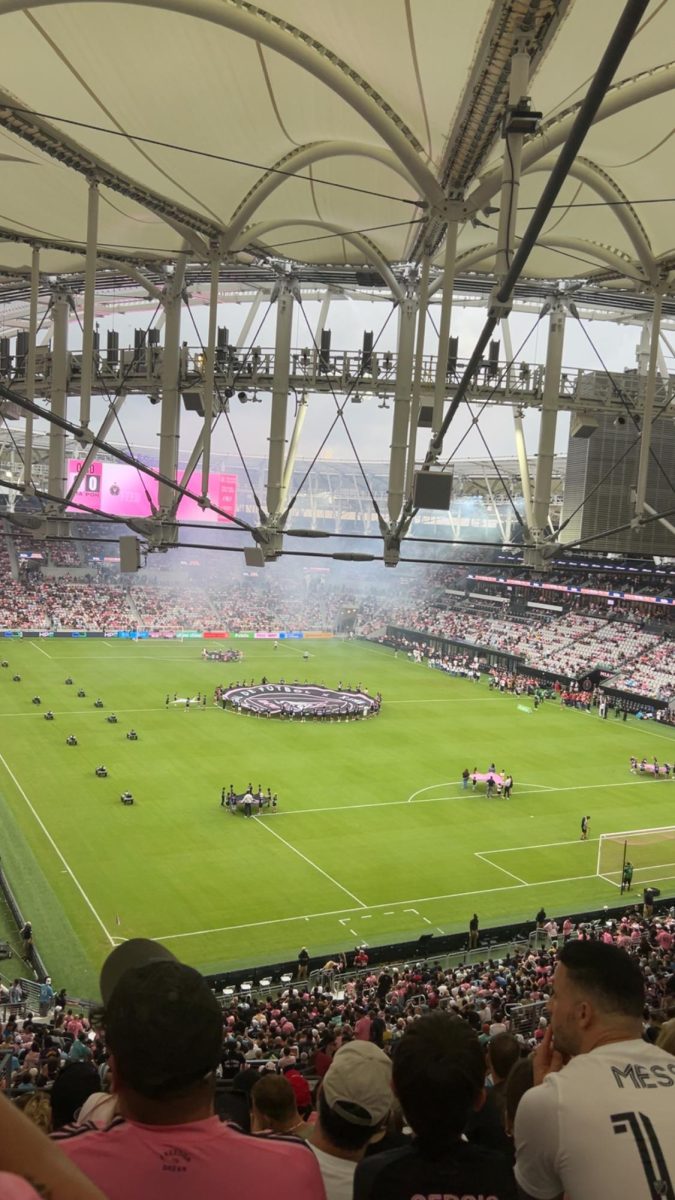 A picture of Inter Miami’s new stadium, the Nu Stadium