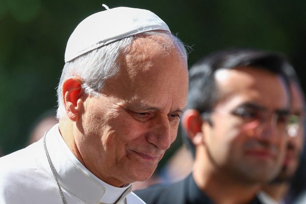 Pope Leo XIV arrives at Gemelli Hospital before undergoing  lung surgery.