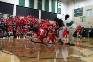 A fierce struggle results in some memorable moments during tug-of-war.