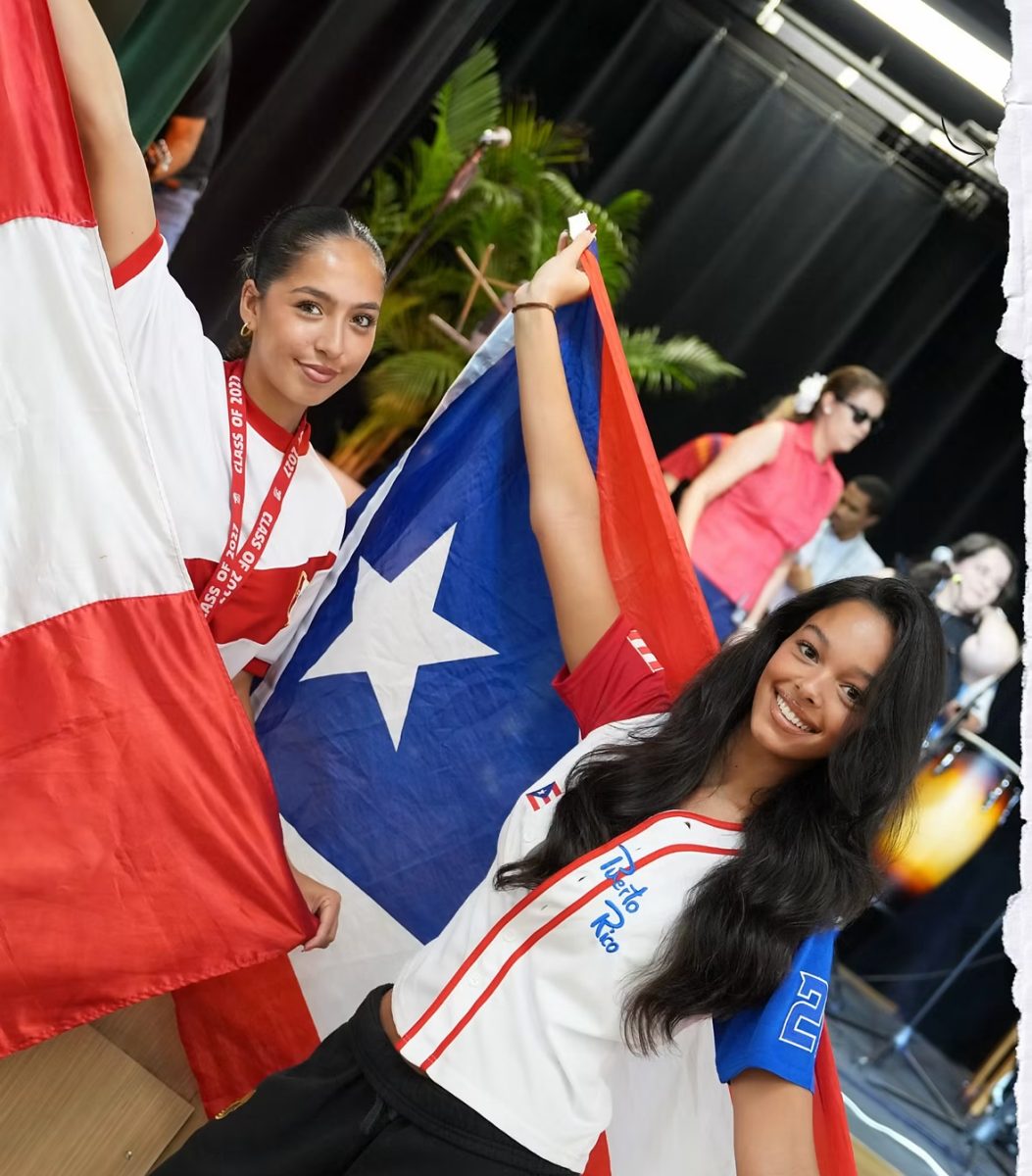 Students celebrate Puerto Rican culture and Latin American heritage during ILS’s annual Féria Latina celebration.